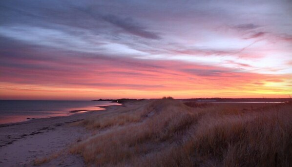Utsikt mot havet/stranden