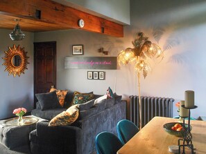 Living area - A break at Bandrake Barn offers rest and relaxation. (Oxen Park, near Ulverston)