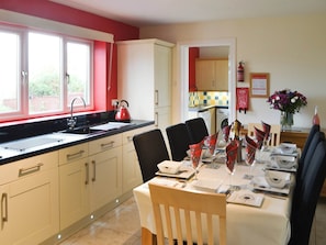 Dishwasher, highchair, cookware/dishes/utensils - 4 bedroom accommodation in Amble, near Warkworth (Amble, near Warkworth)