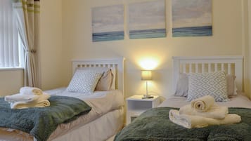 2 Schlafzimmer, kostenloses WLAN, Bettwäsche