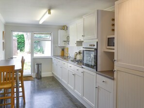 Dishwasher, high chair, cookware/dishes/utensils