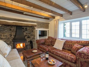 Fireplace, Netflix, streaming services - 5 bedroom accommodation in Carlton-in-Coverdale, near Leyburn (Carlton-in-Coverdale, near Leyburn)