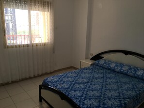 2 bedrooms, bed sheets