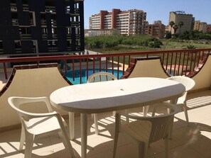 Outdoor dining - Apartments with swimming pool. Ref. La Volta-46 (Peñiscola)