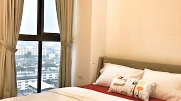 2 Schlafzimmer, Bügeleisen/Bügelbrett, kostenloses WLAN, Bettwäsche