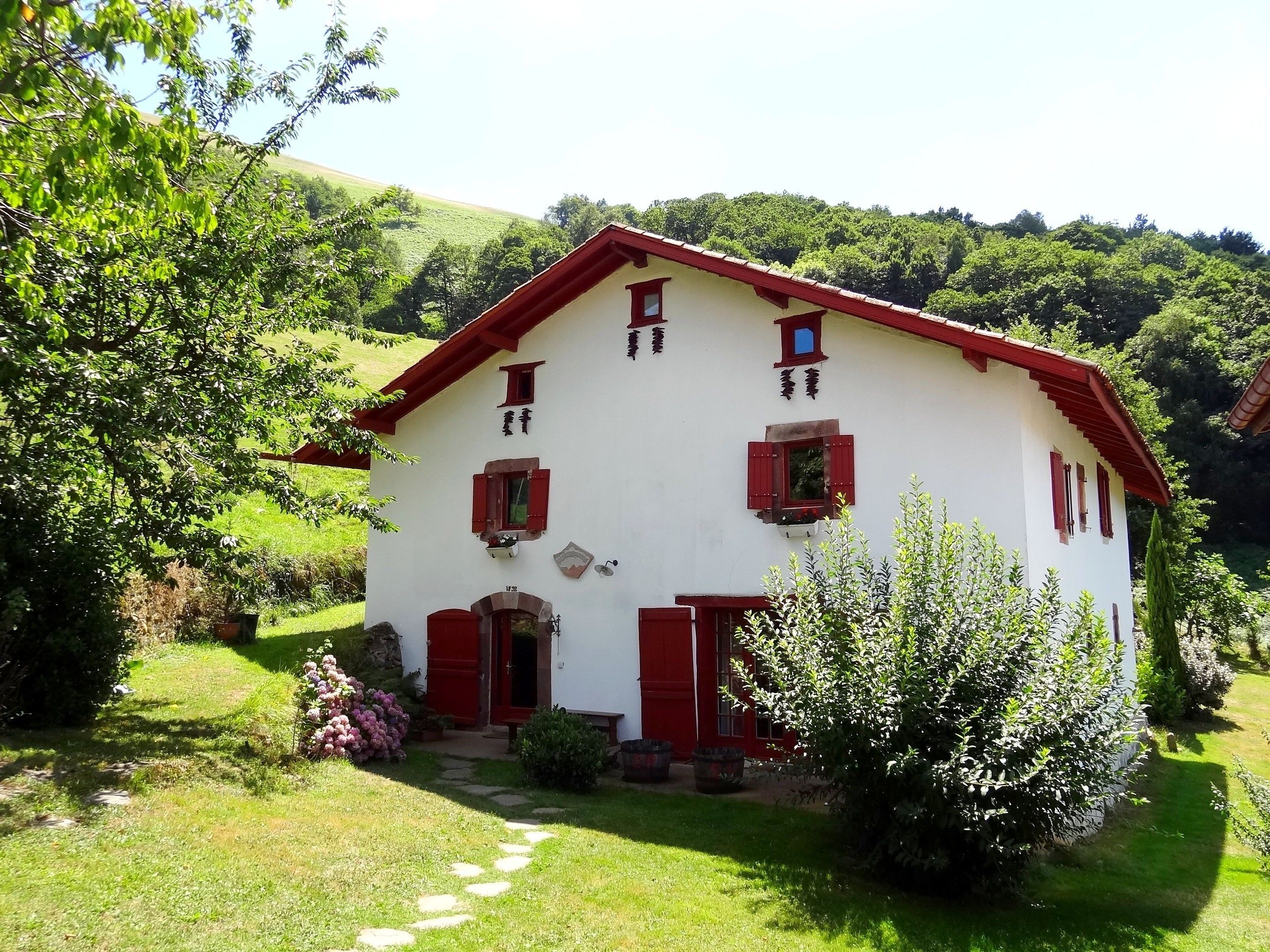 Façade de l’hébergement