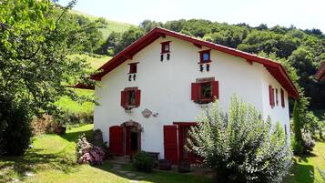 Façade de l’hébergement