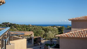 Blick von der Unterkunft