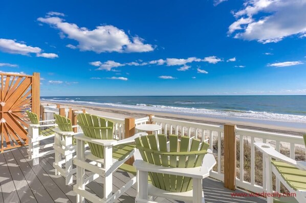 Property grounds - Legacy Beach House - Gorgeous 4BR Oceanfront Duplex! (North Topsail Beach)