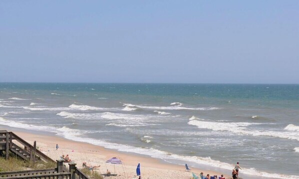 On the beach - Tower 5 Cabana - 1BR Oceanfront Historic Missile Tower!  Dog Friendly! (Surf City)