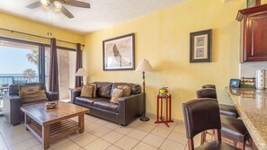 TV, DVD player, stereo - Sonoran Sea W-311 Oceanfront Condo (Puerto Peñasco)