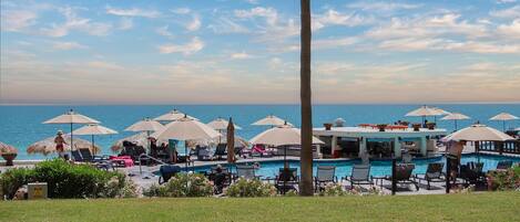 Una piscina climatizada