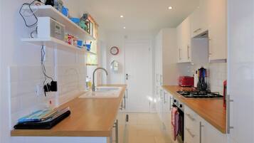 Microwave, dishwasher, highchair