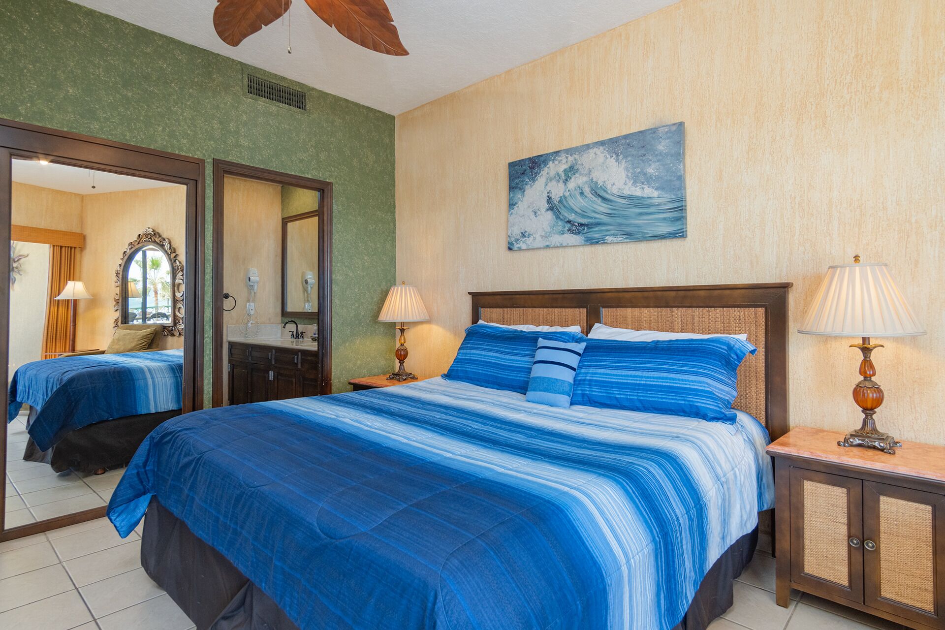 2 soverom, strykejern/-brett, wi-fi (inkludert) og sengetøy