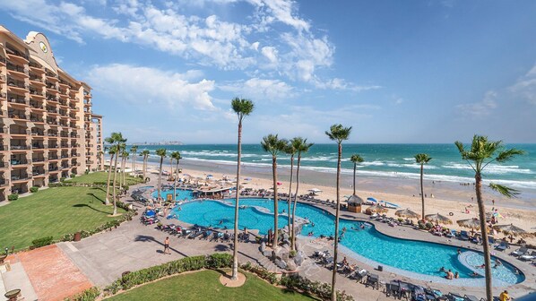 Una piscina riscaldata