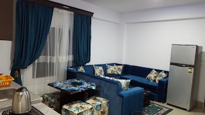 Chalet, 2 Bedrooms, Lagoon View | Living room - Half Moon - Sunny Dahab (Dahab)