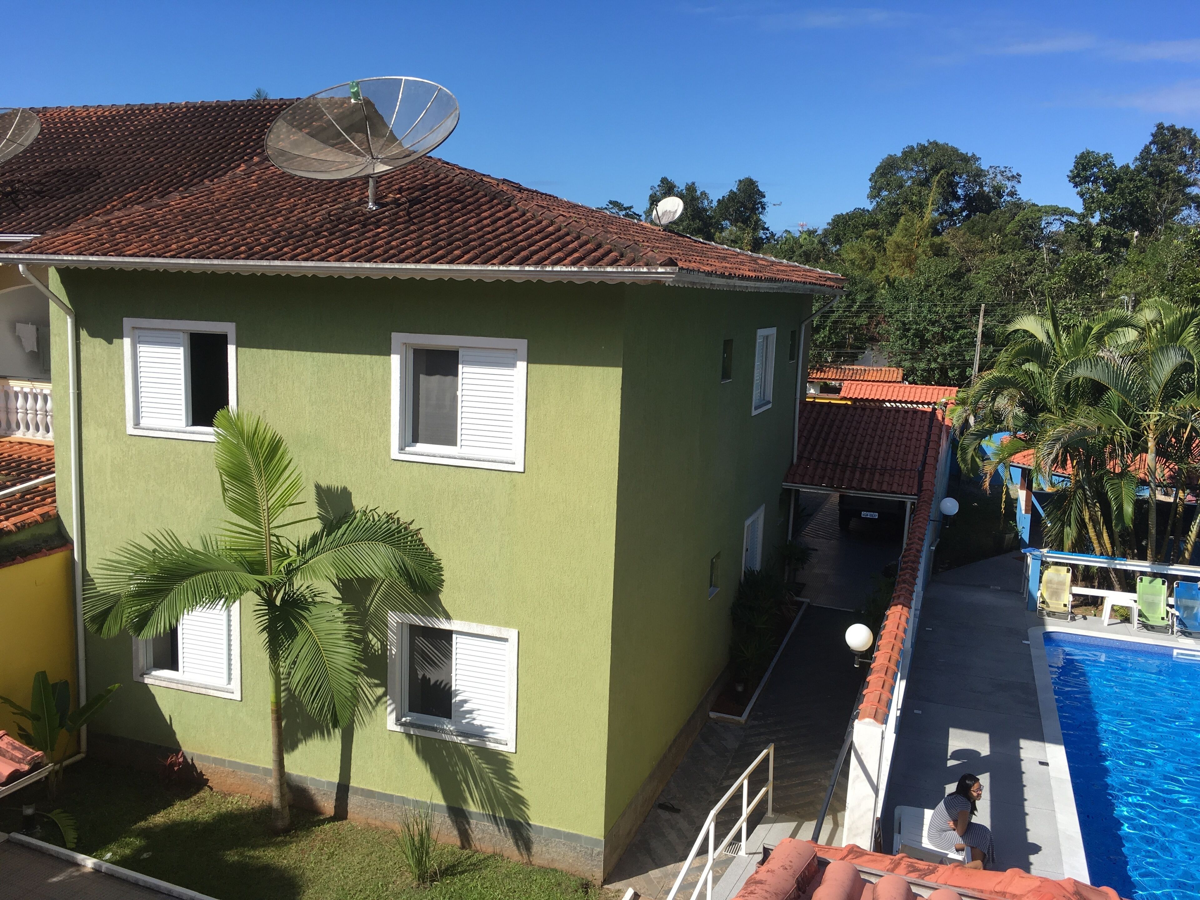 Alberca al aire libre 