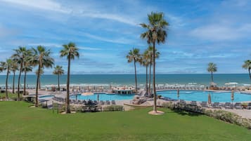 Una piscina riscaldata