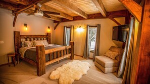 6 bedrooms, memory-foam beds, iron/ironing board, travel cot