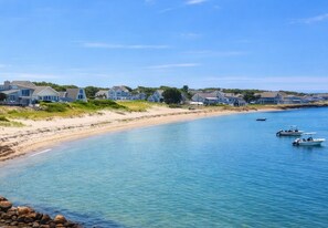 Beach nearby, sun-loungers, beach towels