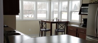 Beautiful house on Palmer Lake in Colon, MI, one block from downtown