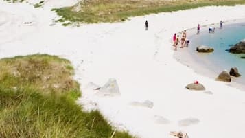 Beach nearby, sun-loungers