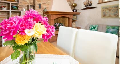 Regarda – Haus Rustico Petra im Bardolino mit 3 Schlafzimmer, 2 Bäder, Garten