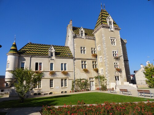 Chez Hall, La Petite Maison 17. Jahrhundert charmimg Cottage, Meursault Dorf, für 2 Personen