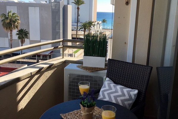 Balkon mit Meerblick