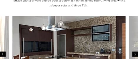 Micro-ondes, four, lave-vaisselle, cafetiĂšre/bouilloire