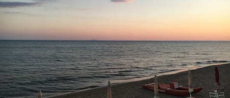 Vista a la playa o al mar