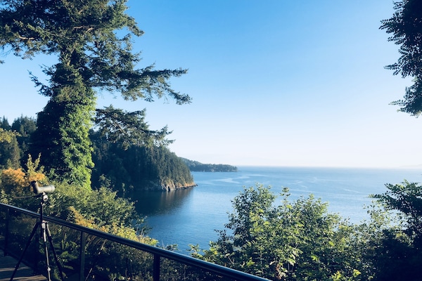 Vue depuis l’hébergement