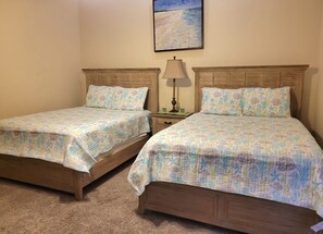 2 bedrooms, iron/ironing board, free WiFi, bed sheets