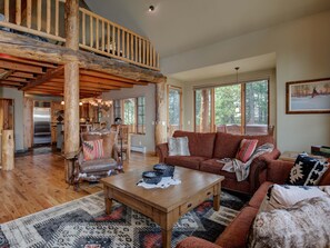 TV, fireplace, table football, stereo