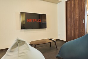 Family Condo, Non Smoking | Living area | Flat-screen TV, DVD player - TOKYO Condominiun HOTEL ASAKUSA EIGHT (Tokyo)