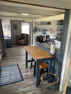 Interior - A Quaint Rustic Bungalow Overlooking The Fishing Village of Corea Harbor (Gouldsboro)