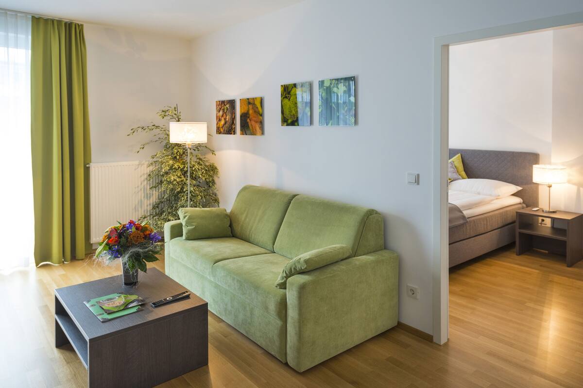 Apartment, 1 King Bed with Sofa bed (excl. final cleaning fee EUR 35) | Living area