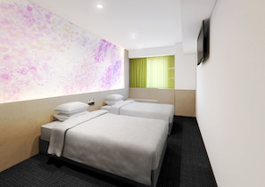 In-room safe, blackout curtains, soundproofing, free WiFi
