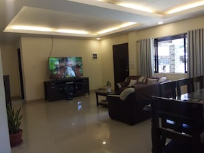 Living area - Bohol Sweet Home Bed and Breakfast (Guindulman)