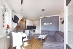 Televisie en een stereo