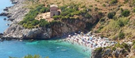 Praia particular nas proximidades
