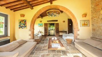 TV, fireplace, DVD player