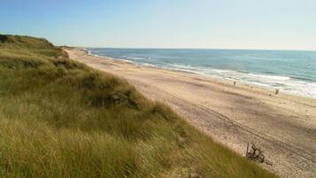 Vlak bij het strand