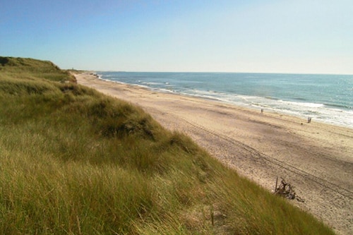 Hübsche Ferienhaus aus Stein in Dünenlandschaft in Strandnähe