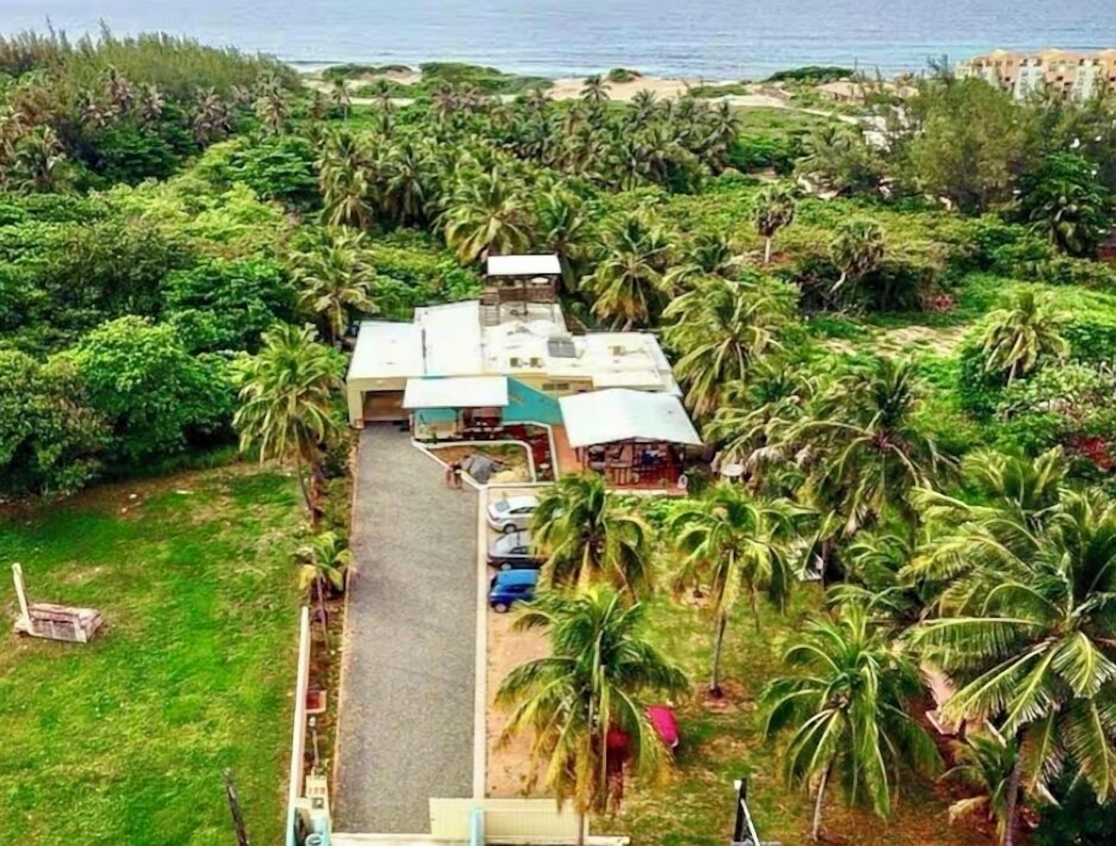 Overhead view of property!