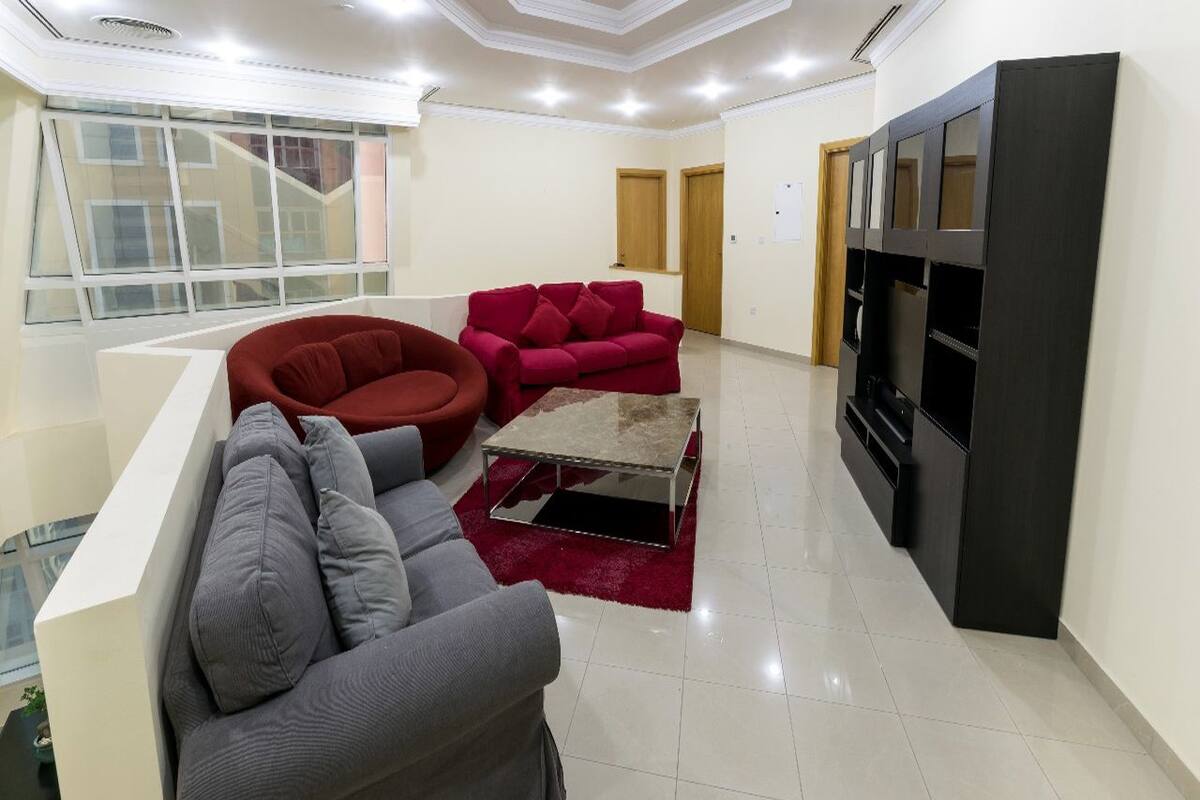 Deluxe Room, 1 Large Twin Bed, Non Smoking, Sea View | Living area | LED TV
