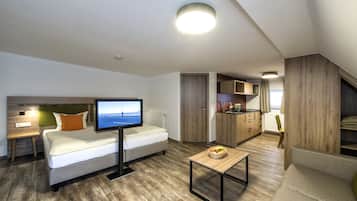 Superior Apartment - Anna | Área de sala de estar | Televisión de pantalla plana