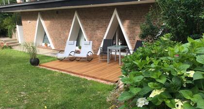 Aparte Ferienwohnung mit Terrasse und Sauna am Ratzeburger Küchensee