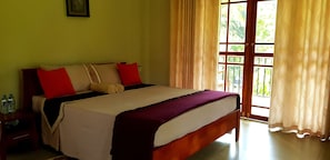 Premium bedding, memory-foam beds, individually furnished, soundproofing