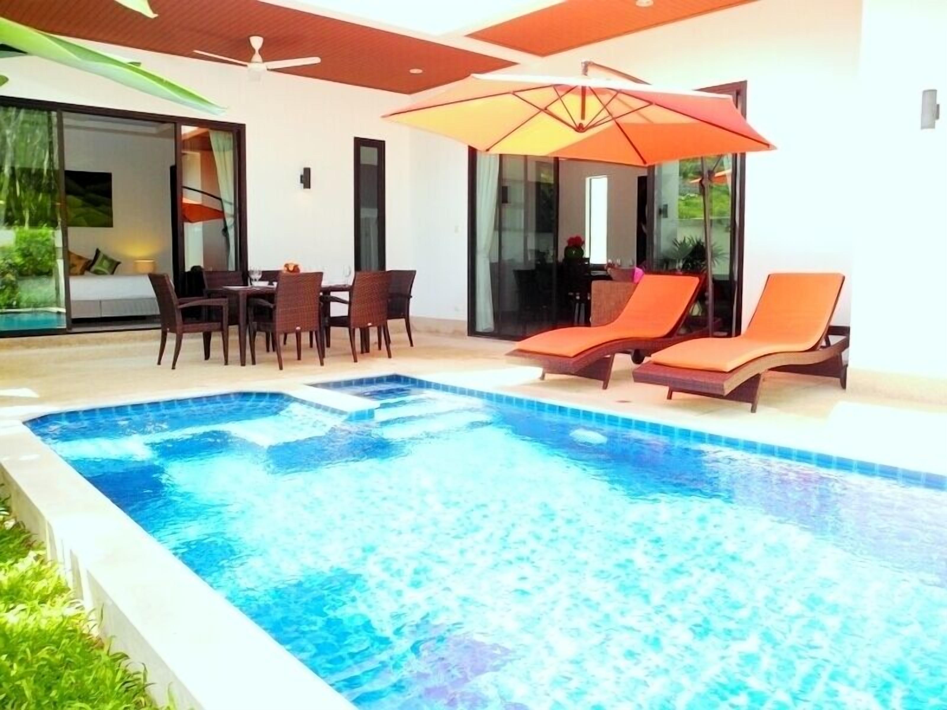 Alberca al aire libre 